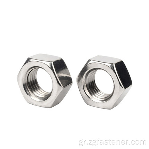 DIN 934 Hexagon Hexagon Nuts M16 Hex Nut A4-80 M22